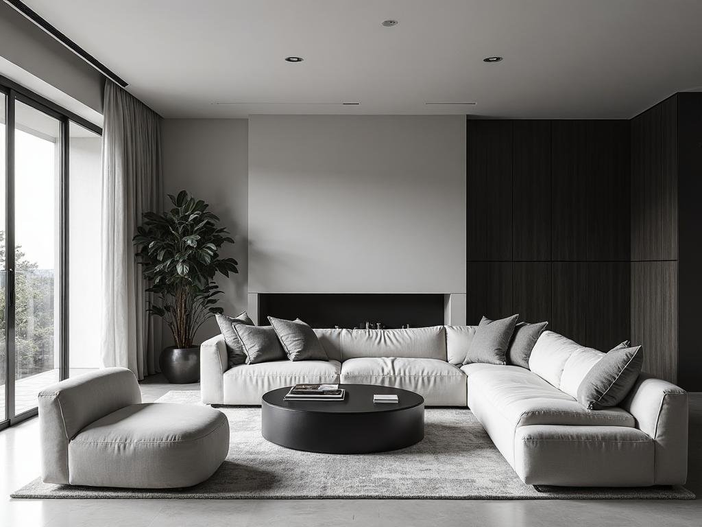 Modern interior design project